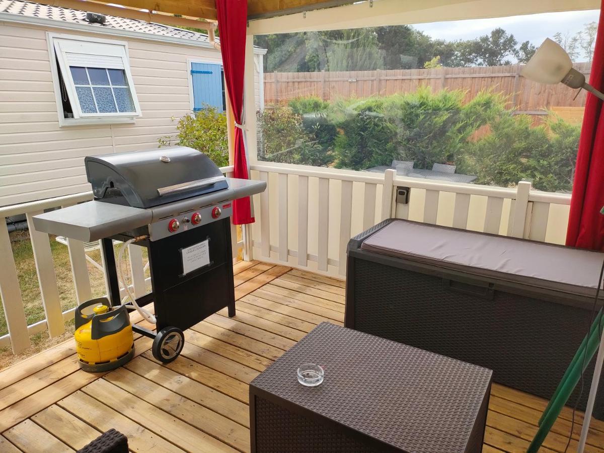 Mobil Home Climatise Au Domaine Lalande A Mimizan-Plage エクステリア 写真