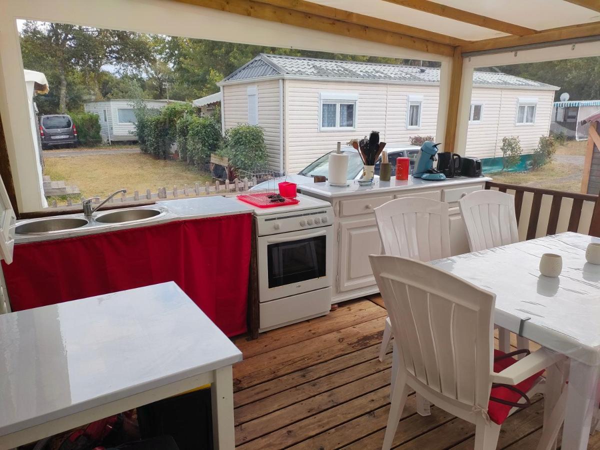 Mobil Home Climatise Au Domaine Lalande A Mimizan-Plage エクステリア 写真
